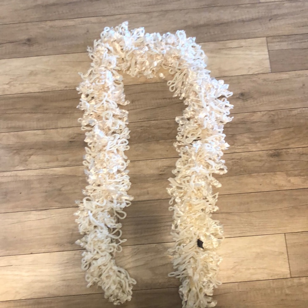 Beautiful Cream Scarf Perfect for fall!!